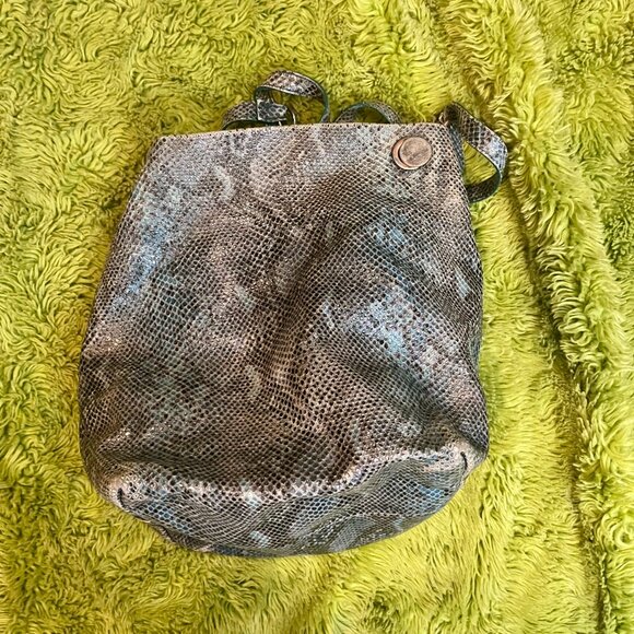 Vintage Elie Tahari crocodile leather slouch bag - Picture 2 of 6